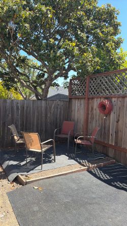 6  Backyard Chairs FREE