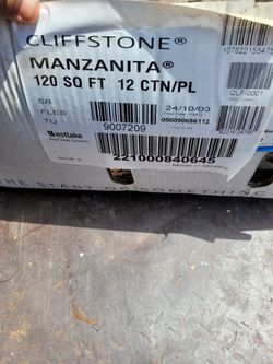 Cliff stone. Manzanita