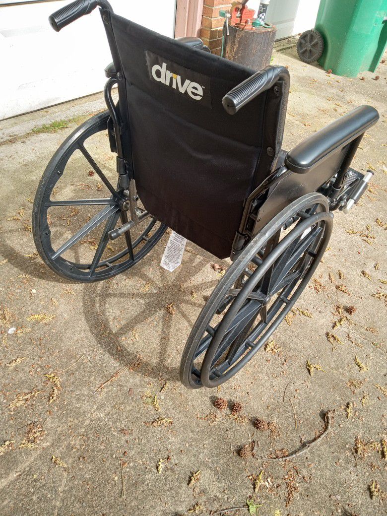 Drive /Black / Nearly New All Size Wheelchair 