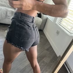 Black Booty Shorts