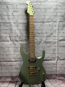 Come and get before it’s gone!!!! Charvel Angel Vivaldi DK24 Nova Sage Green 7 string Electric Guitar