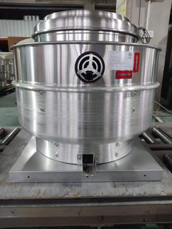 RDU10, 1 horsepower 3500 cfm commercial exhaust fan with motor, ETL certified for city inspection
