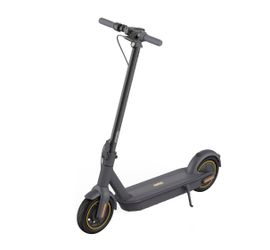 Segway - G30Max Electric Kick Scooter Foldable Electric Scooter w/40.4 Max Operating Range & 18.6 mph Max Speed - Black #475