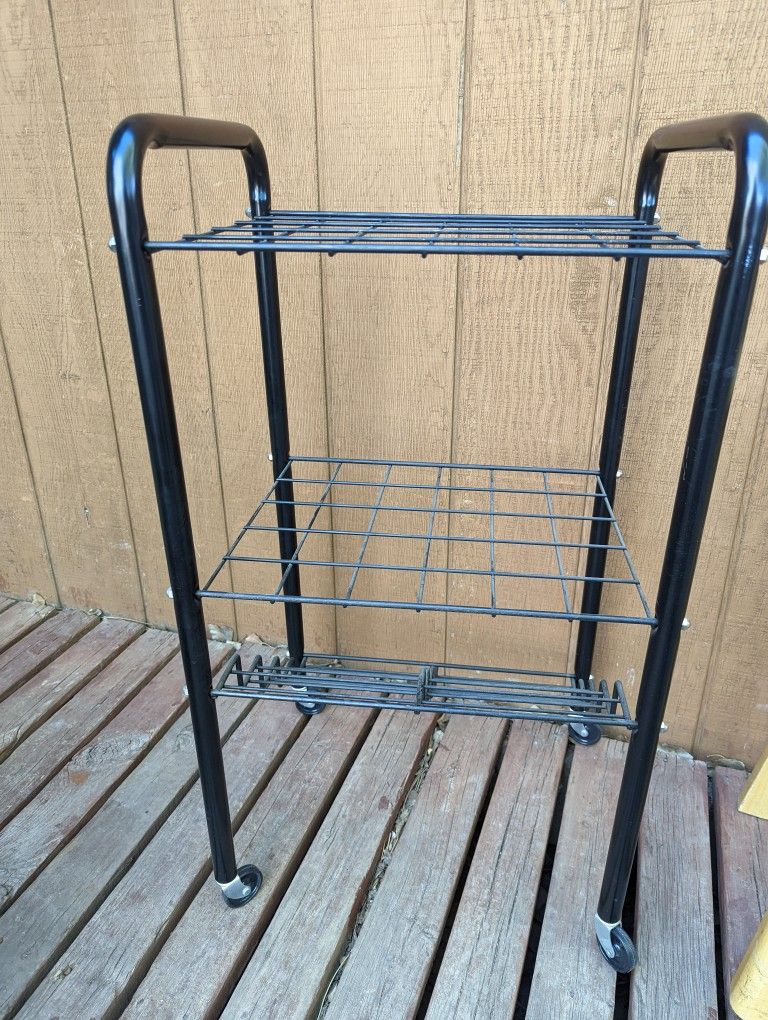 Black Storage (33 Tall X 18 X 14 )