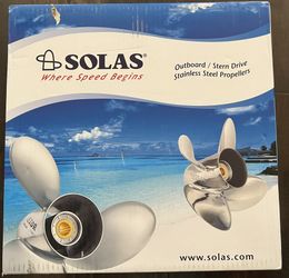 Solas Stainless Outboard Prop