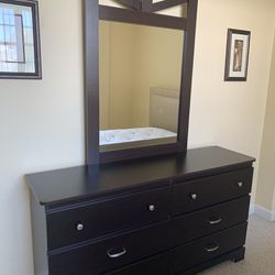 Dresser With Mirror - Like New! 