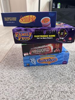 Lot of 4 Board Games