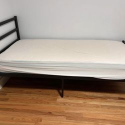 Twin Bed Frame And Mattress