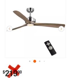Home Decorators Collection Bayshire 60 in. LED Indoor/Outdoor Brushed Nickel Ceiling Fan with Remote