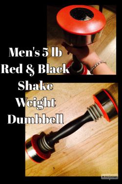 MEN'S 5 lb SHAKE WEIGHT DUMBBELL