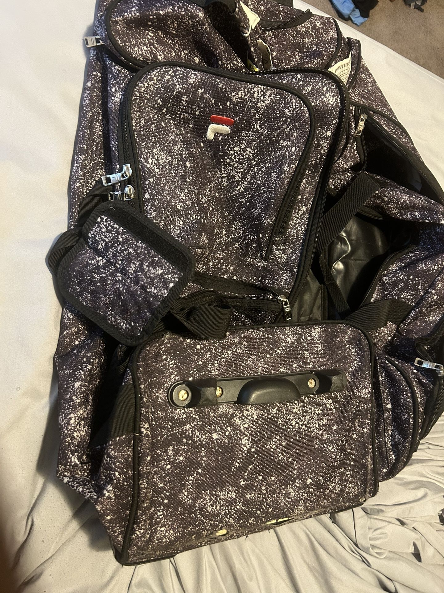 Extra Large Fila Suitcase – Wheeled – Great Storage – $40 OBO