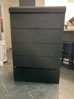 Furniture used 30 w X 18 D  x 46H It has minor scratches