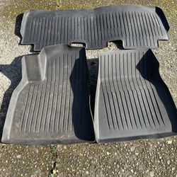 Tesla OEM Model Y All-weather Interior Liners Rubber Mats