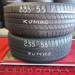 235/55/19 Kumho 