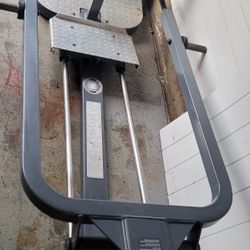Precor Weighted Lunge Machine
