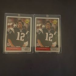 Tom Brady Rookie 2000 Promo Lot