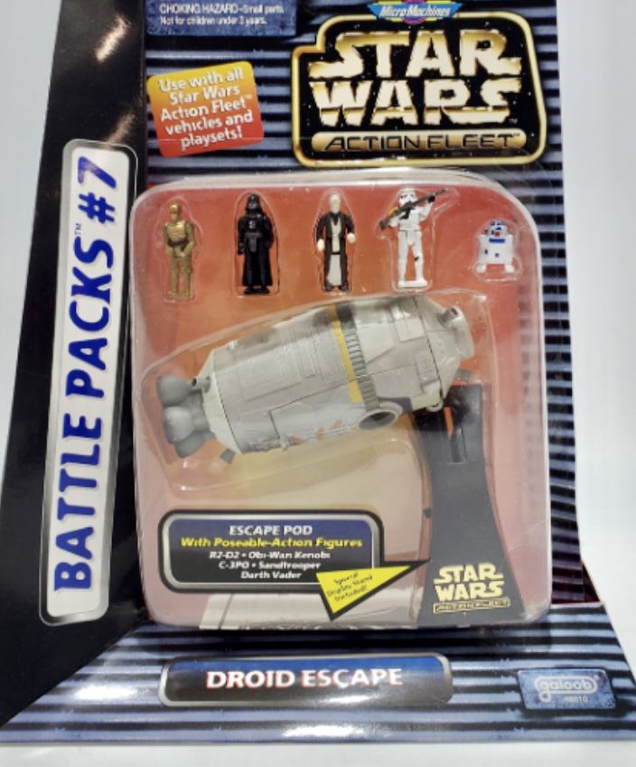 Star Wars Battle Pack #7 – DROID ESCAPE Classic Galoob Action Fleet:
