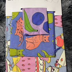 BAGGU STILL LIFE GO POUCH BAG SET NEW NWT
