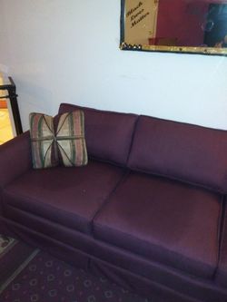 Maroon/purple Looking Couch 