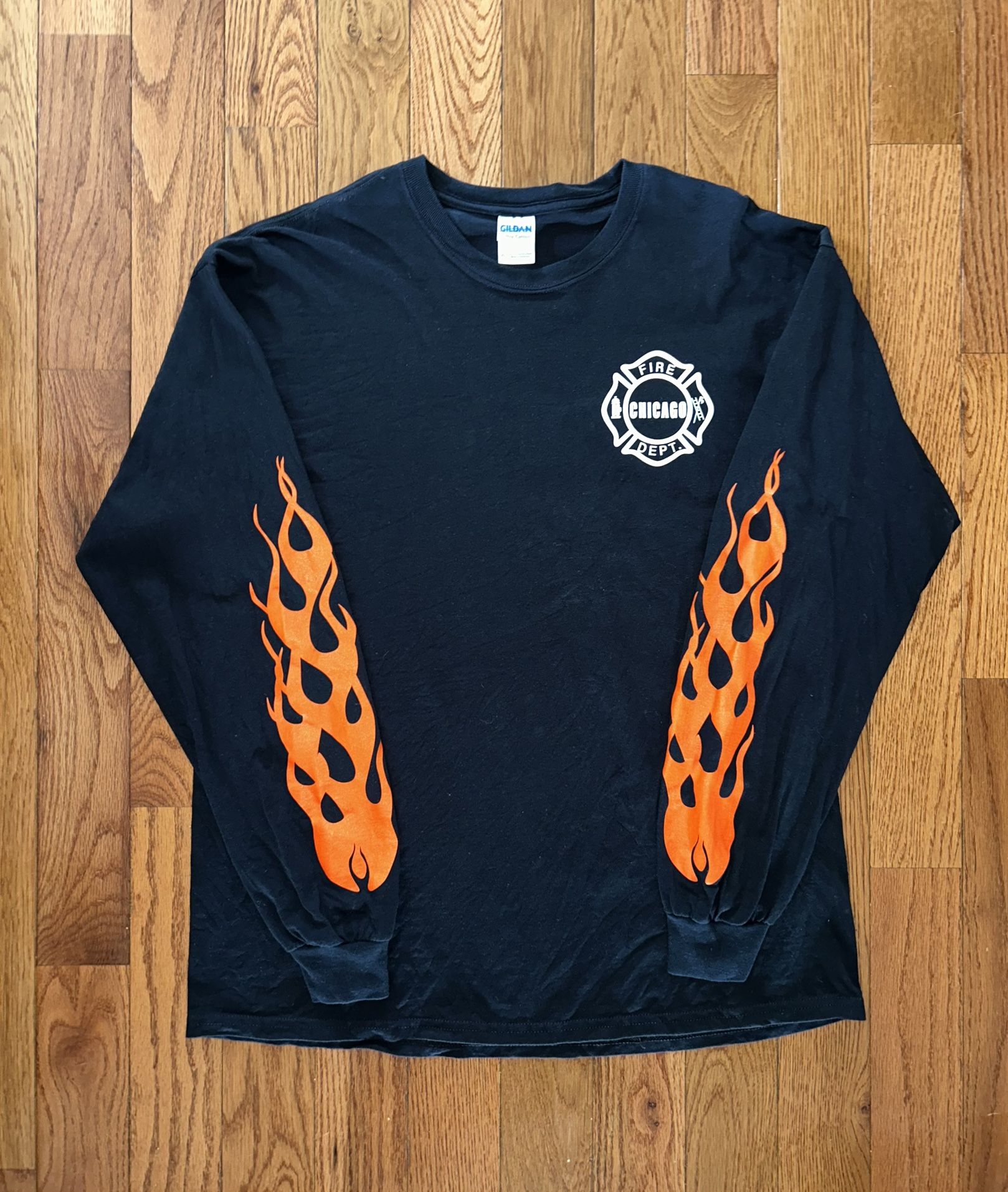 Chicago Fire Department x Harley Davidson LS Shirt Size XL