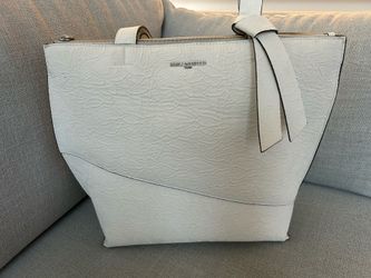 White Karl Lagerfield bag