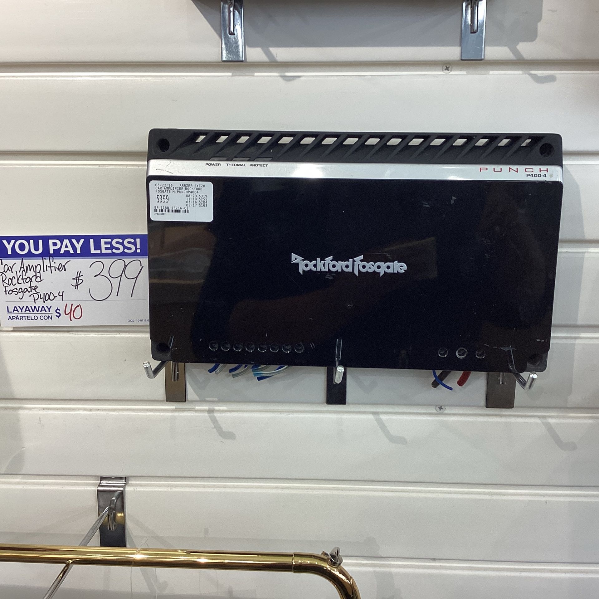Car Amplifier Rockford Fosgate P400-4