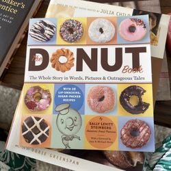 The Donut Book by Sally Levitt Steinberg History & Recipes