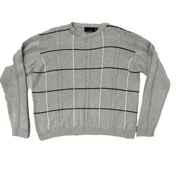 Men’s Vintage Bill Blass Cable Knit Sweater XL Grandpacore
