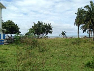 Beach view lot in Honduras Central America