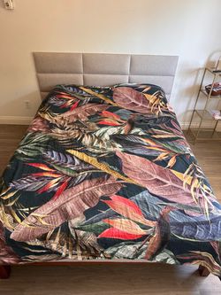 Queen Bed Frame + Mattress Included