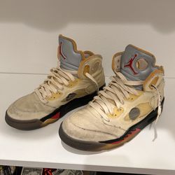 off white jordan 5