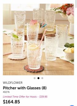 Vasos de princess house