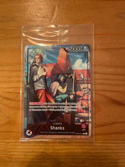 Sealed One Piece Shanks Leader Promo Card PSA Magazine Exclusive, OP09-001