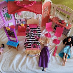 Mixed Lot Of Barbie And LOL Dolls