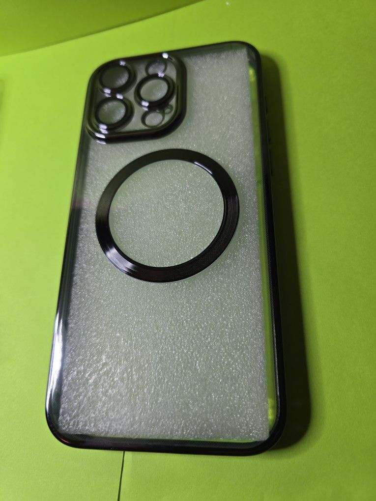 iPhone 15 Pro Max MagSafe Case with Camera Lens