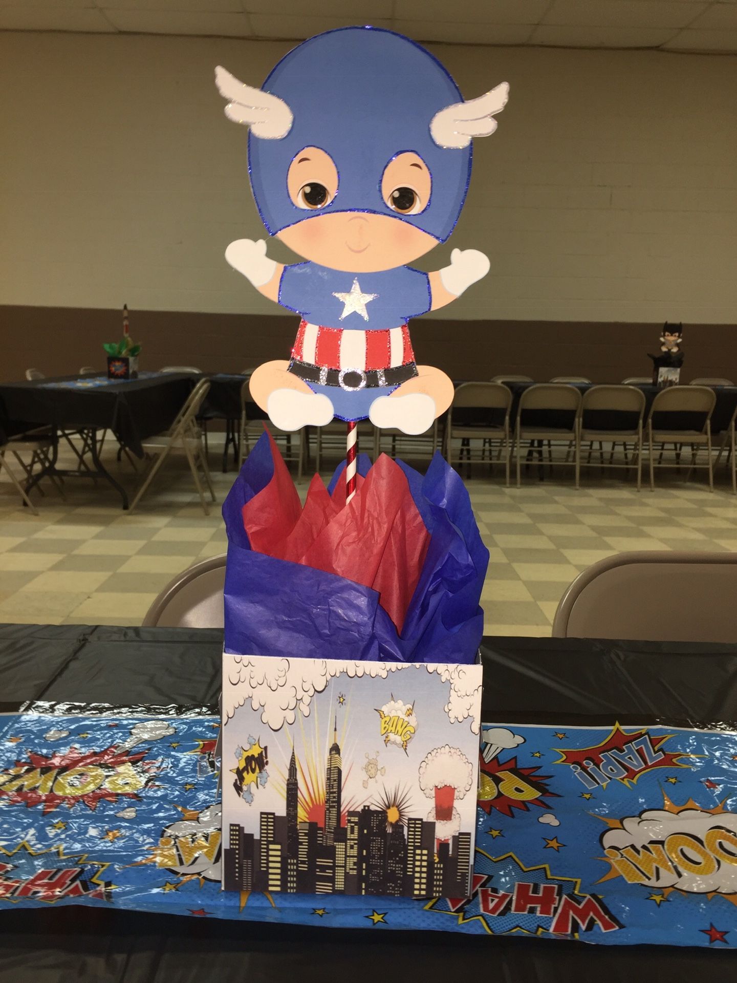 Super Hero Baby Shower/ Birthday Party Decorations