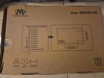 Mounting Dream TV wall mount.