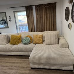 3 Pieces Ashley Sofa Plus Dinning Table And 4 Chairs! 