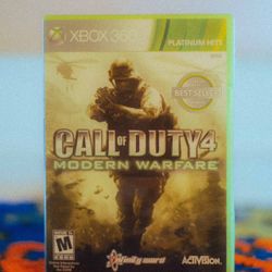 Xbox 360 - Call Of Duty 4 Modern Warfare (CIB)