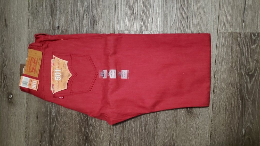 Nwt. Levis 50c1 Shrink to Fit Jean's Size 34x34. $35 firm. Pickup in Oakdale