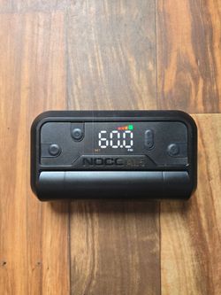 NOCO Air AL5: Cordless Tire Inflator – Portable Rechargeable Air Compressor with USB-C – 17 LPM Inflates 0–40 PSI in 7 Minutes – Digital Gauge + Auto-