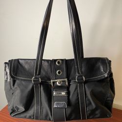 Prada Black Nylon Tessuto Easy Shoulder Bag