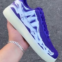 Skeleton Air Force 1 (AF1) Size 11 🎃