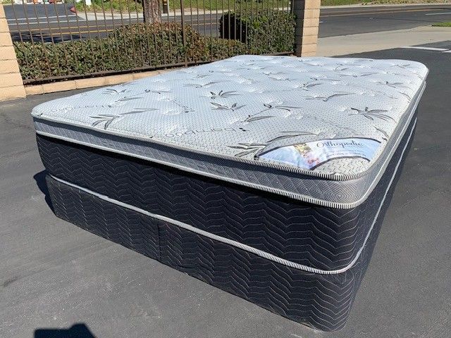 Queen Ortho Bamboo Pillow Top!!