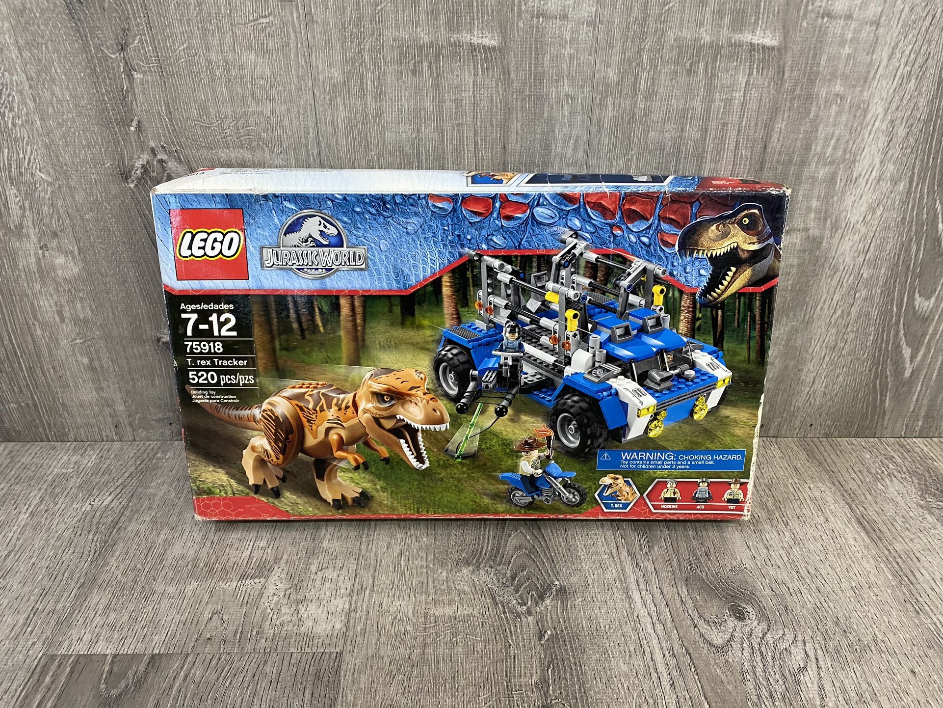 LEGO JURASSIC WORLD 75918 REX TRACKER