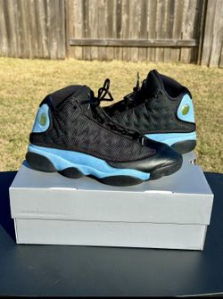 Jordan 13 Black University Blue Size:11