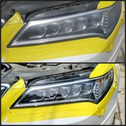 Headlight restoration 