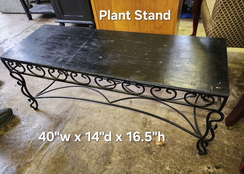 Plant stand, Tv Stand. Or coffee table 
40"w 
