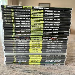 25 OXM Official Xbox Magazine Demo Discs. Original Xbox & Xbox 360. 