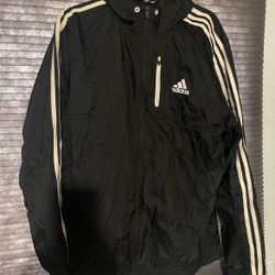 Men’s Adidas Windbreaker Jacket Size L